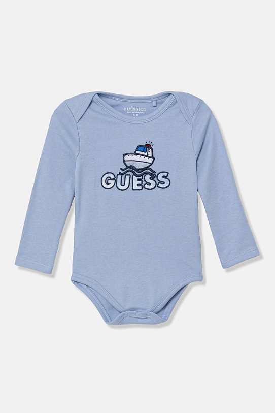 Guess komplet niemowlęcy P6RG09.KA6W1.PPY2 niebieski SS26