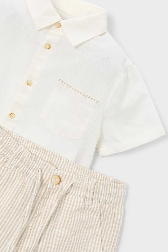 Σετ βρεφικών σεντονιών Mayoral μπεζ 3217.5B.Mini.PPY2