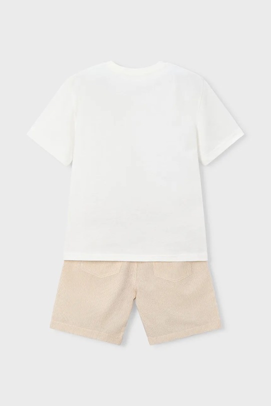 Αγορίστικα Παιδικό βαμβακερό σετ Mayoral 3218.5C.Mini.PPY2 μπεζ