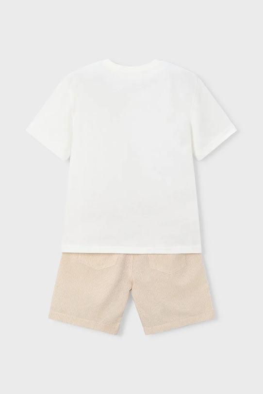 Chłopiec Mayoral komplet bawełniany dziecięcy 3218.5C.Mini.PPY2 beżowy