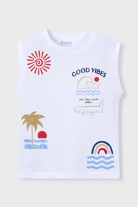 Дитячий бавовняний комплект Mayoral 3603.5D.Mini.PPY2 темно-синій SS26