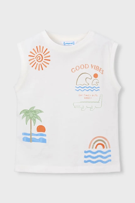 Παιδικό βαμβακερό σετ Mayoral 3603.5D.Mini.PPY2 πράσινο SS26