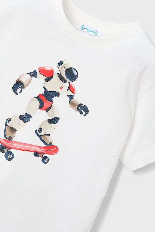 Дитячий бавовняний комплект Mayoral червоний 3604.5E.Mini.PPY2