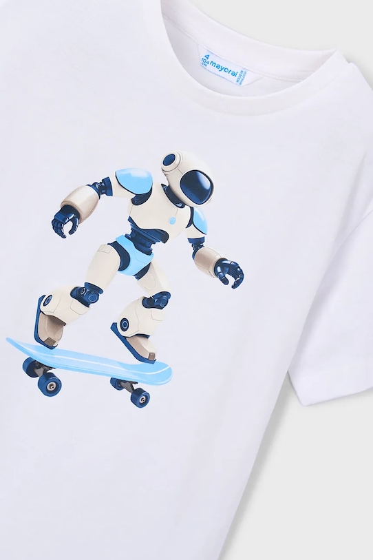 Παιδικό βαμβακερό σετ Mayoral μπλε 3604.5E.Mini.PPY2