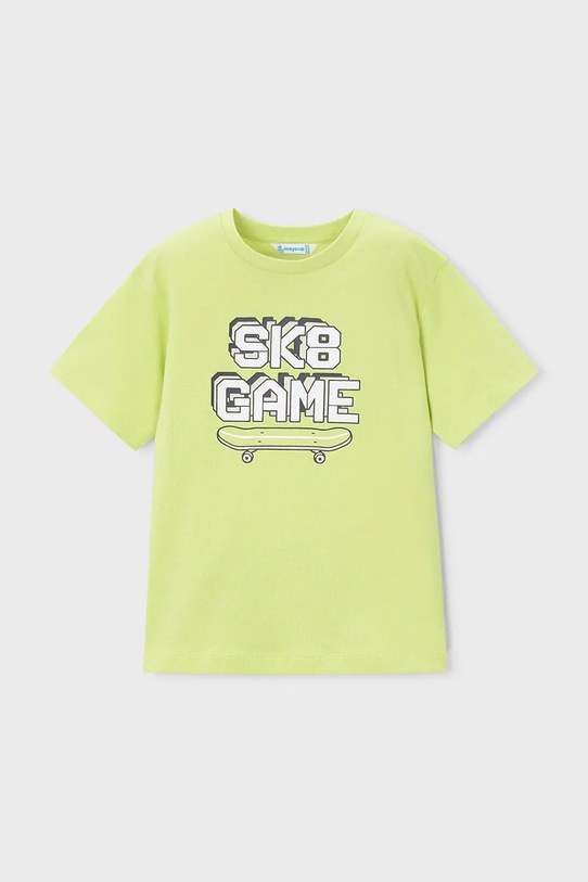 Mayoral komplet bawełniany dziecięcy 3604.5E.Mini.PPY2 zielony SS26