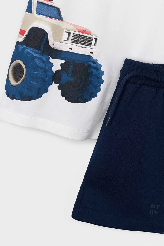 Αγορίστικα Παιδικό βαμβακερό σετ Mayoral 3605.5F.Mini.PPY2 σκούρο μπλε