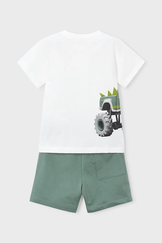 Αγορίστικα Παιδικό βαμβακερό σετ Mayoral 3605.5F.Mini.PPY2 πράσινο