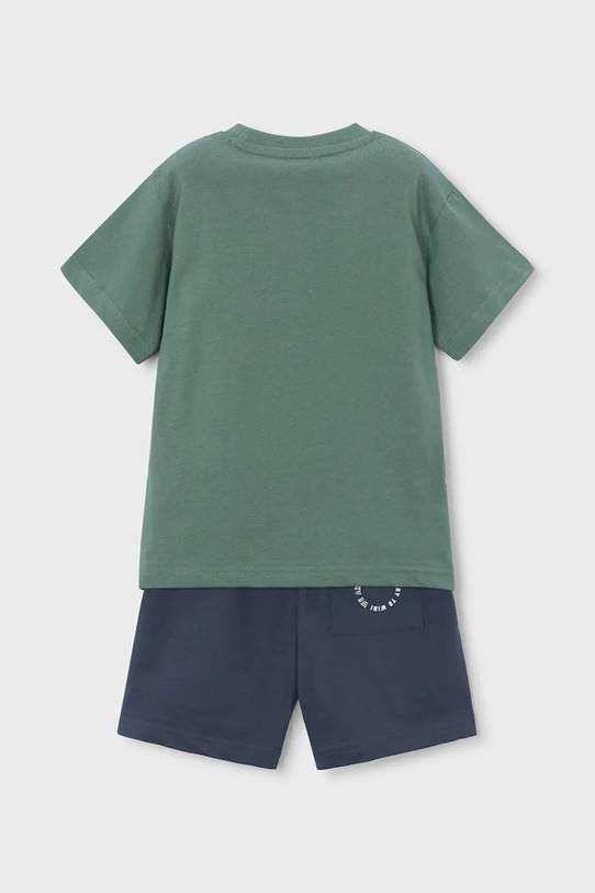Mayoral komplet bawełniany dziecięcy 3606.5G.Mini.PPY2 zielony SS26