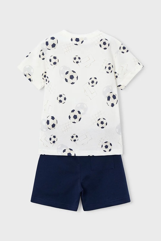 Παιδικό βαμβακερό σετ Mayoral 3607.5G.Mini.PPY2 μπλε SS26