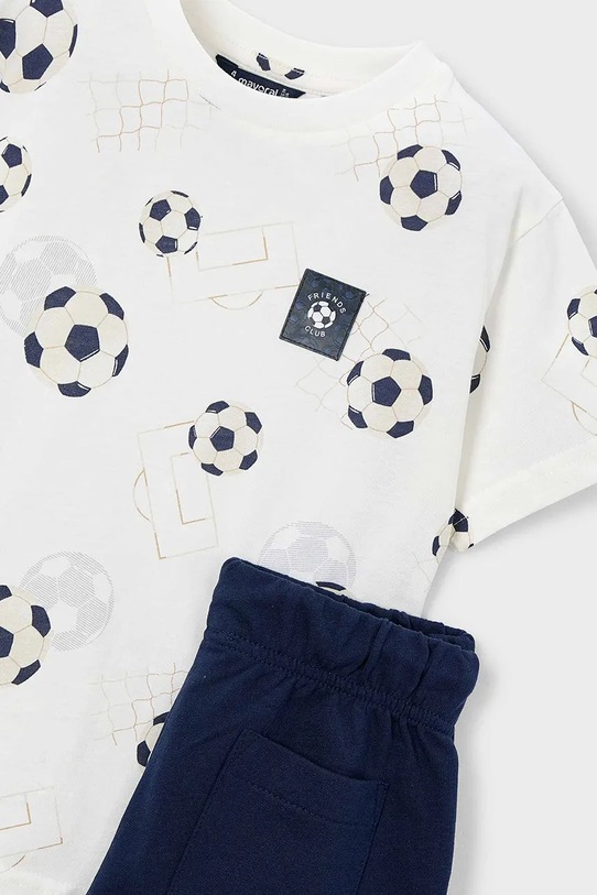 Αγορίστικα Παιδικό βαμβακερό σετ Mayoral 3607.5G.Mini.PPY2 μπλε