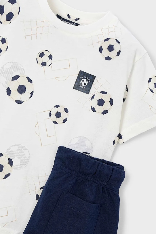 Chłopiec Mayoral komplet bawełniany dziecięcy 3607.5G.Mini.PPY2 niebieski