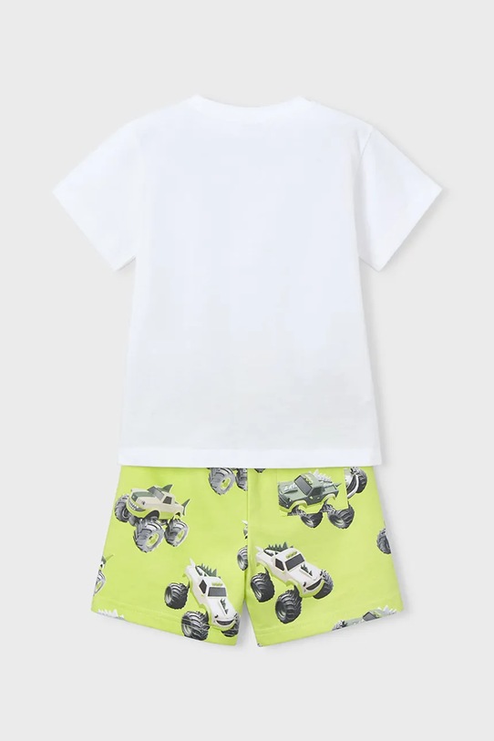 Αγορίστικα Παιδικό βαμβακερό σετ Mayoral 3607.5G.Mini.PPY2 πράσινο