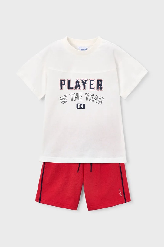 Mayoral komplet dziecięcy dzianina czerwony 3608.5G.Mini.PPY2