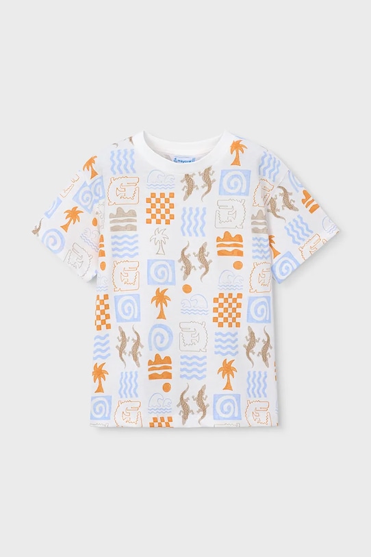 Дитячий бавовняний комплект Mayoral 3609.5H.Mini.PPY2 помаранчевий SS26