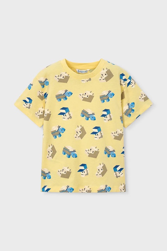 Mayoral komplet bawełniany dziecięcy 3609.5H.Mini.PPY2 niebieski SS26