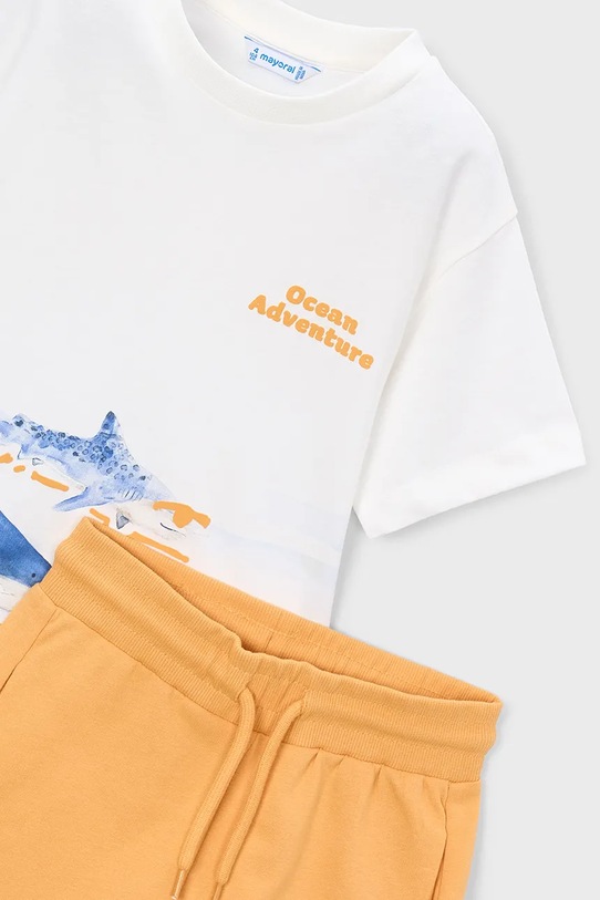 Chłopiec Mayoral komplet dziecięcy 3610.5J.Mini.PPY2 pomarańczowy