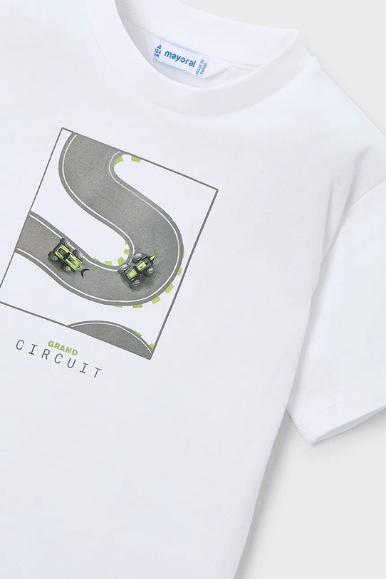 Mayoral dres dziecięcy 3884.5F.Mini.PPY2 zielony