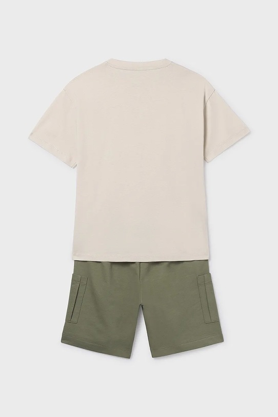 Dječaci Pamučna dječja trenirka Mayoral 6686.7C.Junior.PPY2 zelena