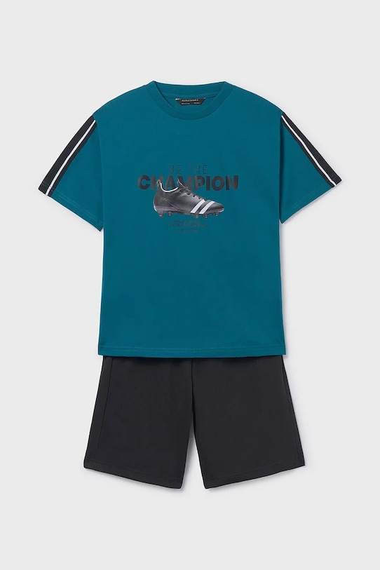 Παιδικό βαμβακερό σετ Mayoral 6687.7D.Junior.PPY2 τιρκουάζ SS26