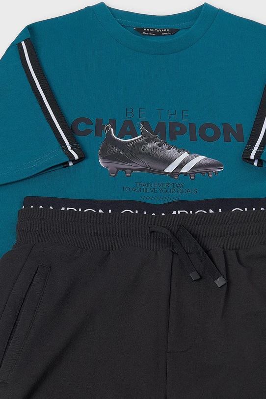 Παιδικό βαμβακερό σετ Mayoral τιρκουάζ 6687.7D.Junior.PPY2