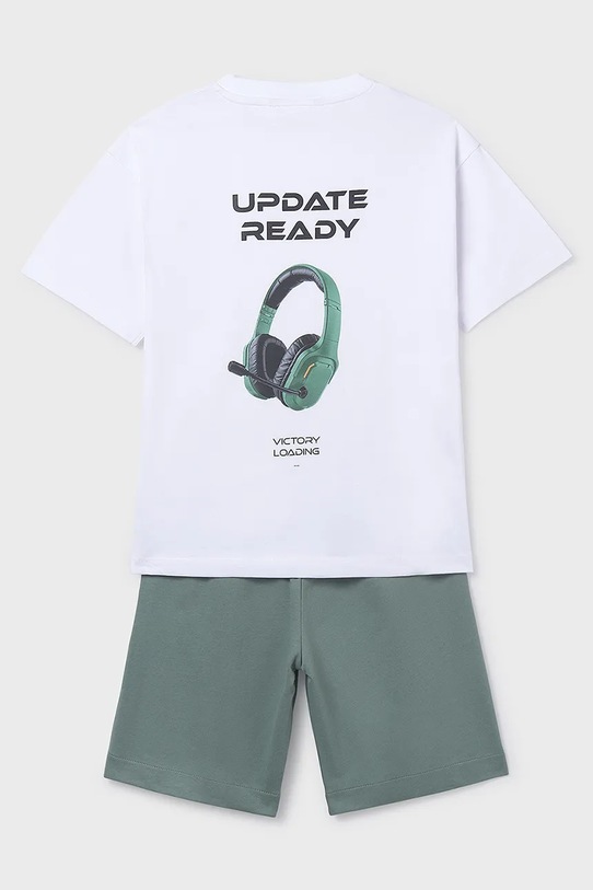 Αγορίστικα Παιδικό βαμβακερό σετ Mayoral 6689.7E.Junior.PPY2 πράσινο