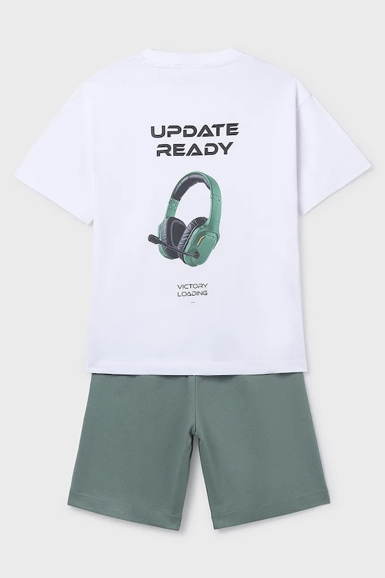 Chłopiec Mayoral komplet bawełniany dziecięcy 6689.7E.Junior.PPY2 zielony