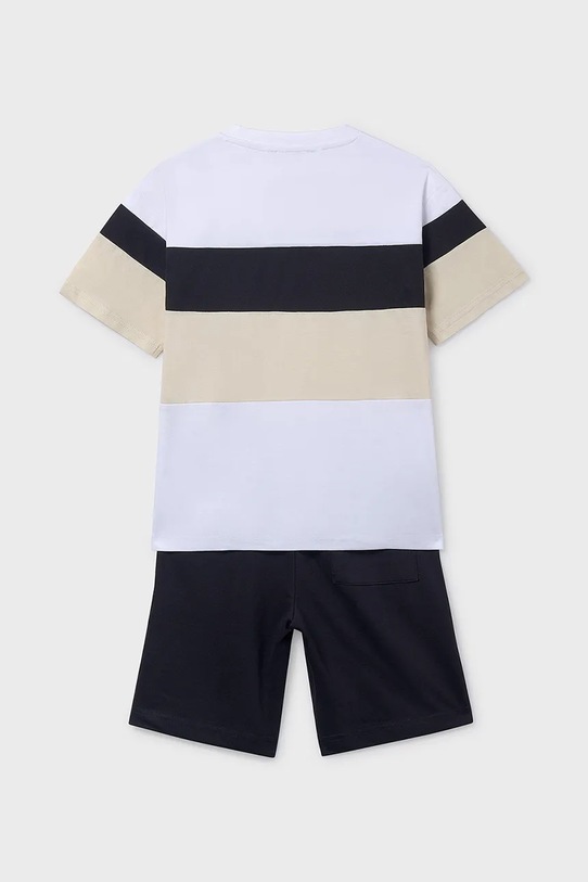 Mayoral komplet bawełniany dziecięcy 6691.7G.Junior.PPY2 czarny SS26