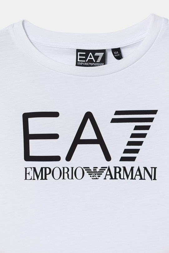 EA7 Emporio Armani komplet bawełniany dziecięcy biały 7B000302.AF10375