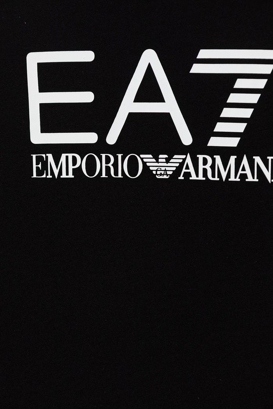 EA7 Emporio Armani komplet bawełniany dziecięcy czarny 7B000302.AF10375