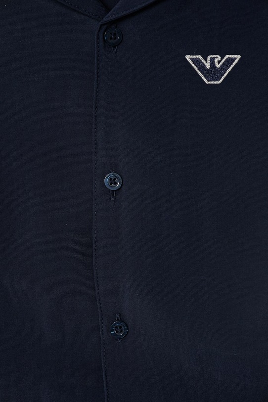 Emporio Armani komplet codzienny niemowlęcy z wiskozy granatowy EB001115.AF20699