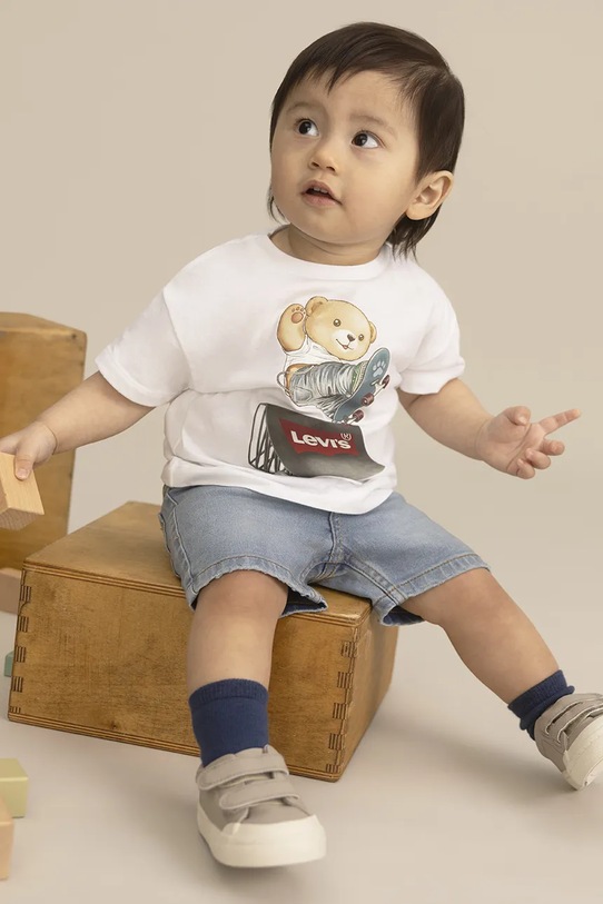 Levi's komplet niemowlęcy SKATER LEVI TEE & DENIM SE 6EP629