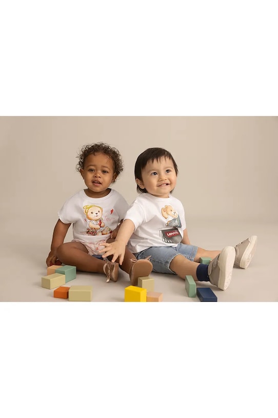 Levi's komplet niemowlęcy SKATER LEVI TEE & DENIM SE 6EP629