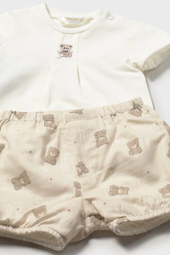 Chłopiec Mayoral Newborn komplet niemowlęcy 1274.1B.Newborn.PPY2 beżowy
