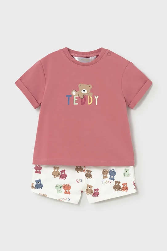 Σετ μωρού Mayoral Newborn στάμπα ροζ 1277.1G.Newborn.PPY2