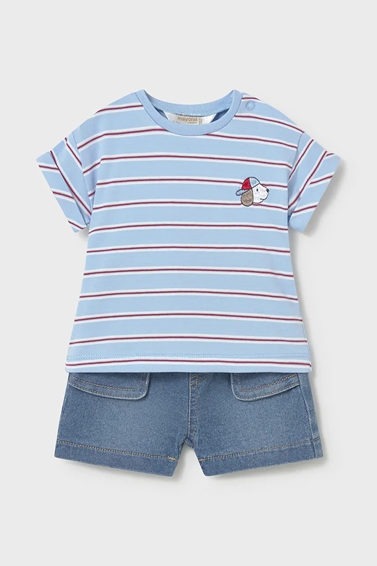 Mayoral Newborn komplet niemowlęcy z elastanem niebieski 1284.1P.Newborn.PPY2