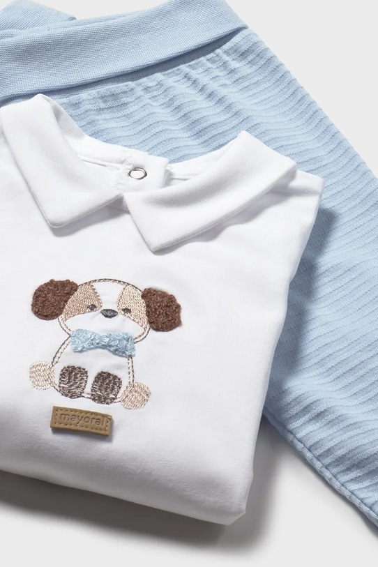 Chłopiec Mayoral Newborn komplet niemowlęcy 1501.1C.Newborn.PPY2 niebieski