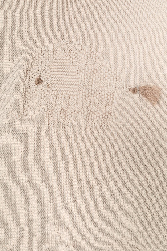 Mayoral Newborn komplet bawełniany niemowlęcy brązowy 1502.1D.Newborn.PPY2