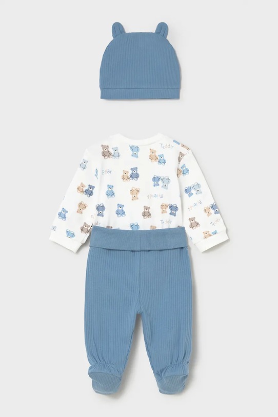 Mayoral Newborn komplet niemowlęcy 1504.1G.Newborn.PPY2 niebieski SS26