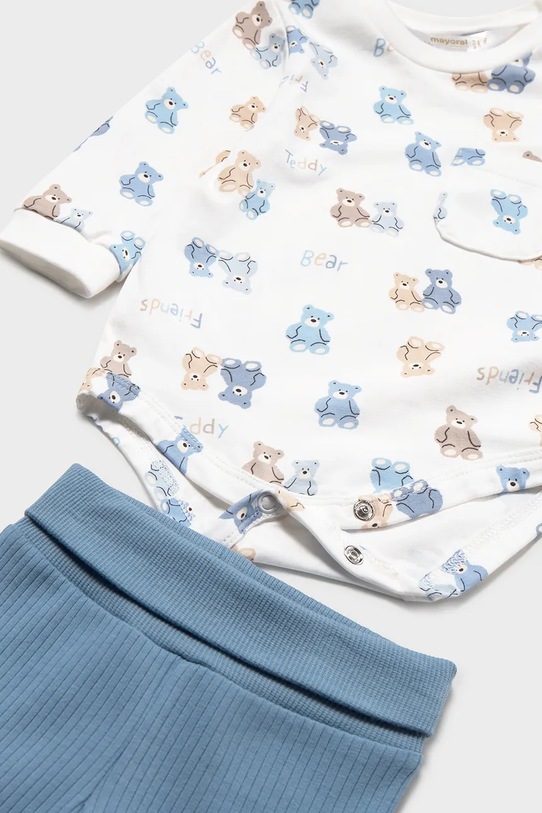 Chłopiec Mayoral Newborn komplet niemowlęcy 1504.1G.Newborn.PPY2 niebieski