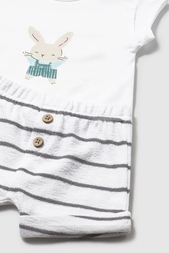 Σετ μωρού Mayoral Newborn 2-pack λευκό 1626.1H.Newborn.PPY2