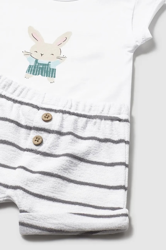 Σετ μωρού Mayoral Newborn 2-pack λευκό 1626.1H.Newborn.PPY2