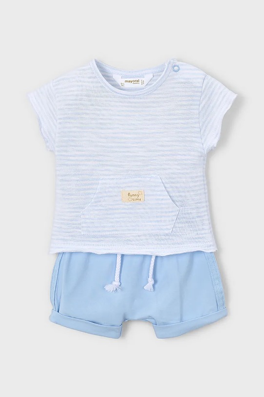 Mayoral Newborn komplet niemowlęcy 2-pack 1626.1H.Newborn.PPY2 niebieski SS26