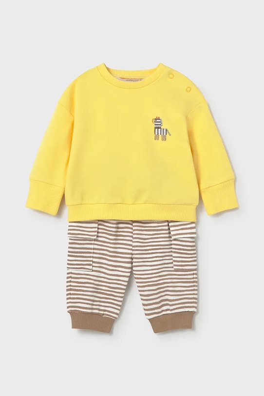 Σετ μωρού Mayoral Newborn 2-pack 1628.1P.Newborn.PPY2 κίτρινο SS26