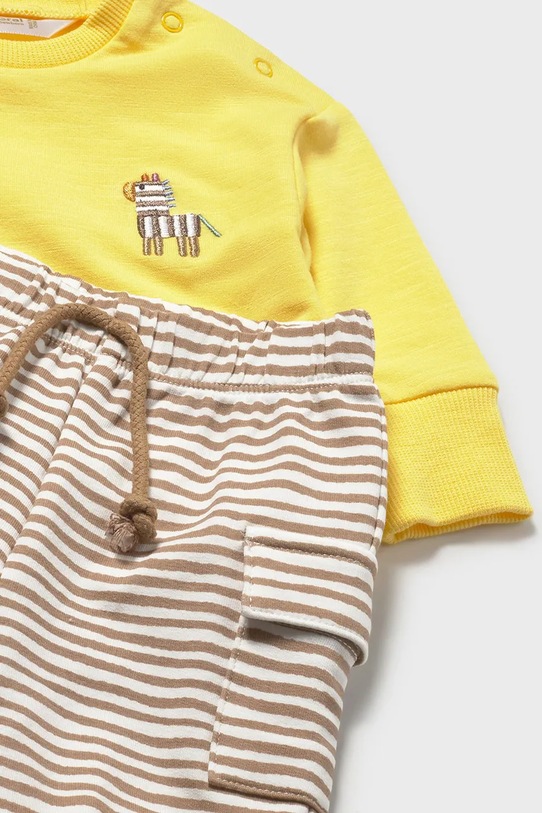 Σετ μωρού Mayoral Newborn 2-pack κίτρινο 1628.1P.Newborn.PPY2