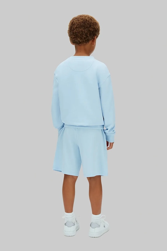 Αγορίστικα Calvin Klein Jeans παιδικό σετ με βαμβάκι LVCKSJI18B.128.176.PPY2 μπλε