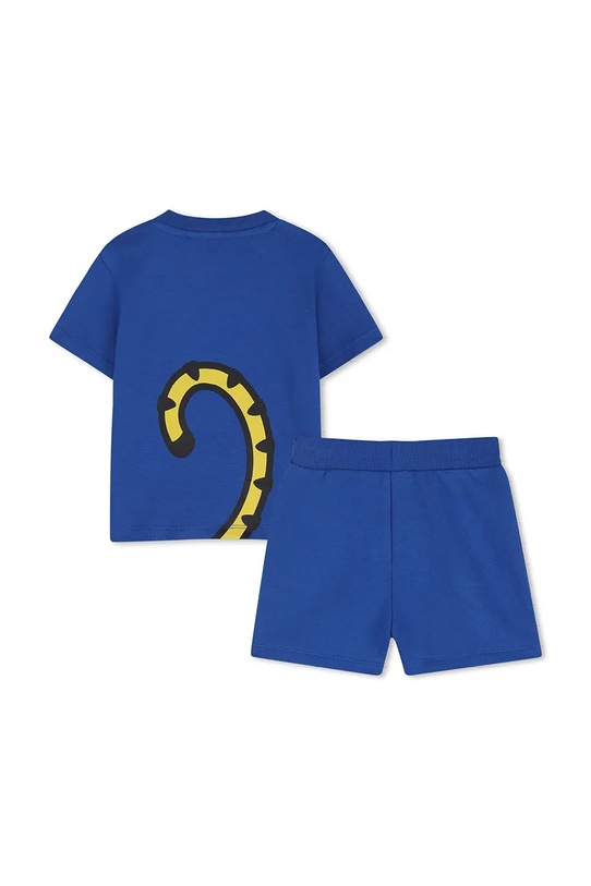 Kenzo kids komplet codzienny dziecięcy bawełniany K61867.71.81 niebieski SS26