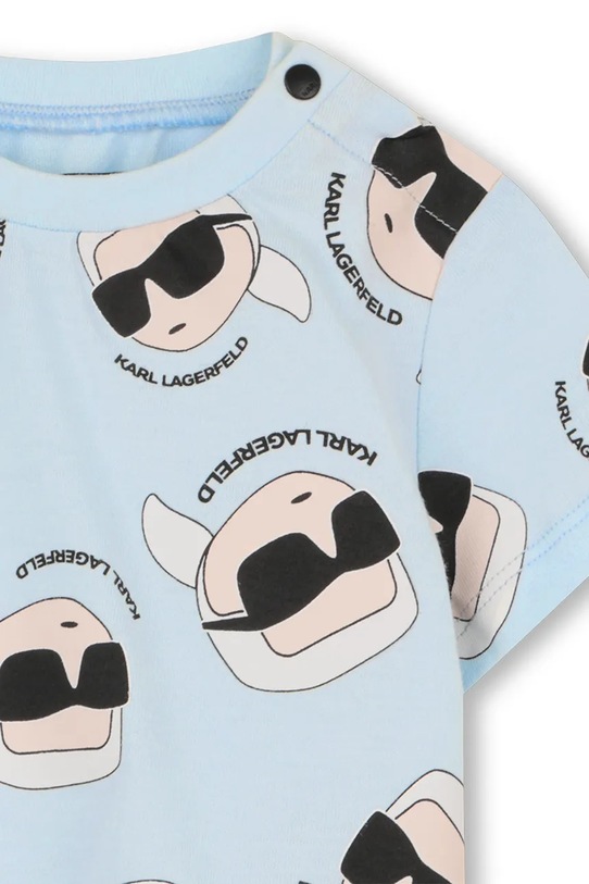 Detská súprava Karl Lagerfeld Z31070.86.108 modrá