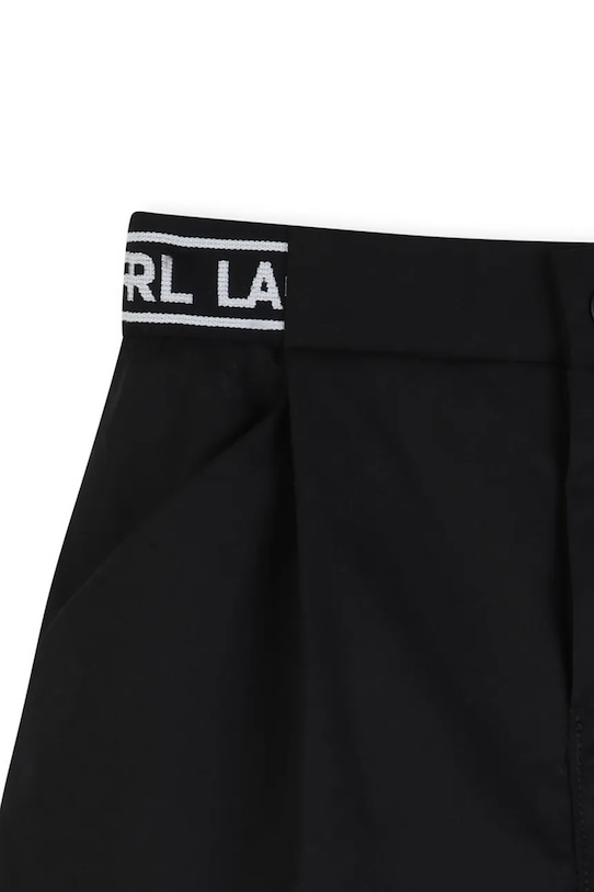 Detská bavlnená súprava Karl Lagerfeld Z31077.86.108 biela SS26