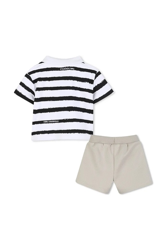 Komplet za bebe Karl Lagerfeld Z31068.67.81 bijela SS26