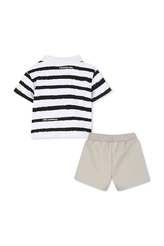 Komplet za bebe Karl Lagerfeld Z31068.67.81 bijela SS26